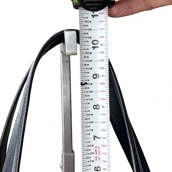 Coach Kleo Denim Leather Carryall Bag - Picture 14 of 15